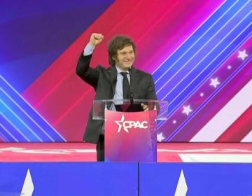 "No dejen avanzar el socialismo", dice Milei en EEUU