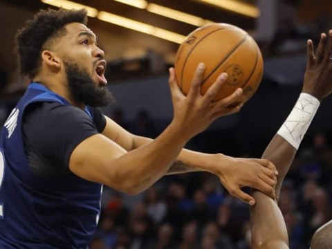 Towns se pierde partido contra Pacers por molestia en rodilla izquierda