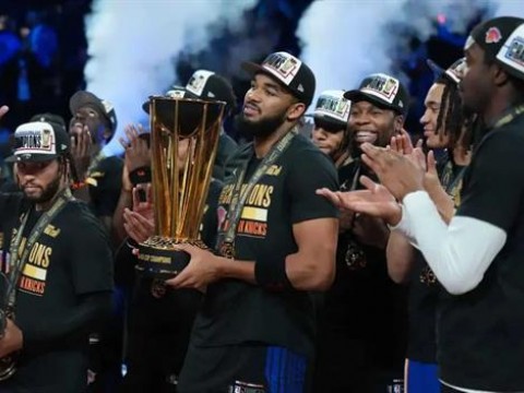 Karl-Anthony Towns donar&aacute; a la Rep&uacute;blica Dominicana los US$530 mil d&oacute;lares que gan&oacute; en la Copa NBA