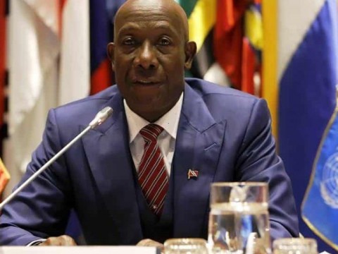 Primer ministro de Trinidad y Tobago pide a la ONU controlar armas ilegales y soluci&oacute;n para Hait&iacute;