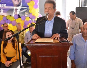 Leonel asegura que cuenta con las bases del PLD y el pueblo rumbo a las primarias del 6 octubre