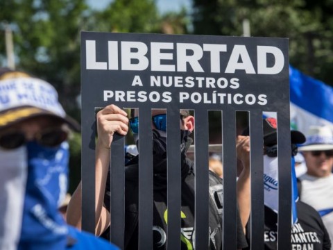 Corte de Derechos Humanos pide a Nicaragua excarcelar a 45 presos pol&iacute;ticos