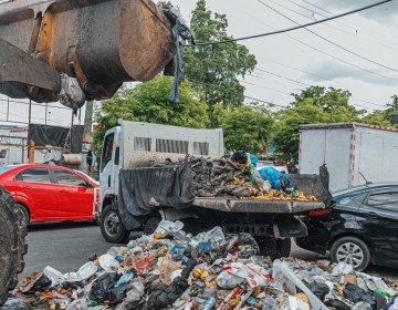 Alcald&iacute;a del DN realiza amplio operativo de limpieza