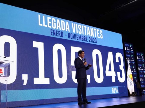 RD alcanza el 91 % de la meta de cerrar el 2023 con 10 millones de visitantes