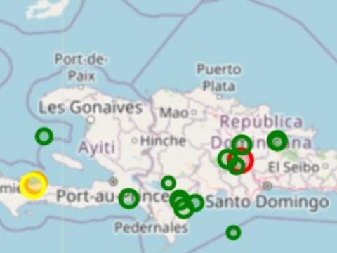 Se registra temblor de 4.0 grados en Bonao