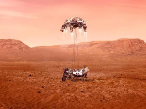 El r&oacute;ver Perseverance de la NASA aterriza en Marte en busca de vida 