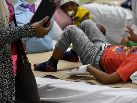 Mas ni&ntilde;os con difteria