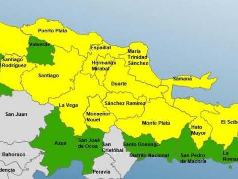 Medio pa&iacute;s en alerta amarilla contra inundaciones; se acerca onda tropical