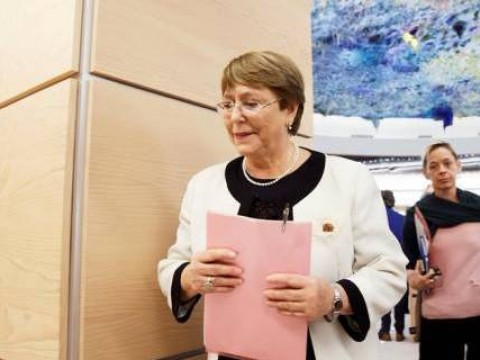 Michelle Bachelet aboga por el dialogo en los procesos de crisis en Latinoam&eacute;rica