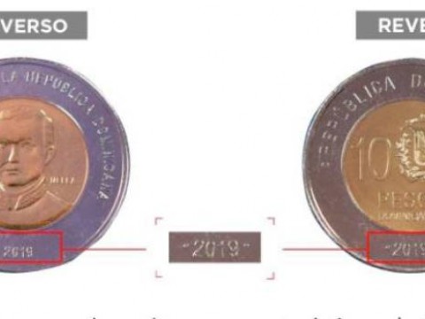 BC pone a circular nueva moneda de RD$10.00