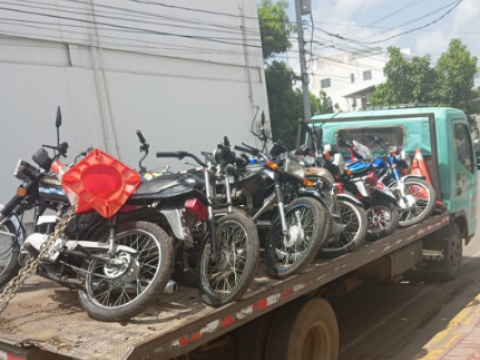 Digesett env&iacute;a 11 motocicletas al can&oacute;dromo por realizar circuitos en Hato Mayor