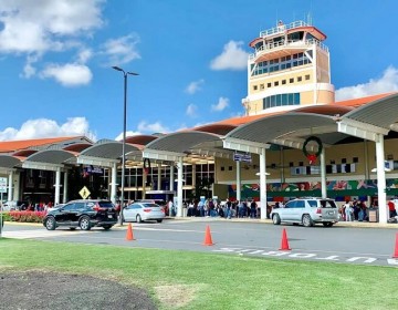 Neblina afecta aterrizaje de una aeronave en aeropuerto del Cibao