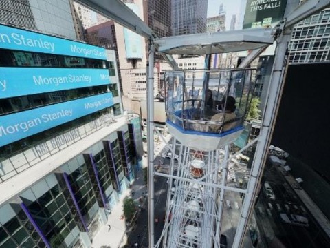NY estrena una rueda de Chicago en Times Square