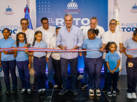 Nuevo liceo en Copeyito, R&iacute;o San Juan, es inaugurado por el presidente Luis Abinader tras 14 a&ntilde;os de espera