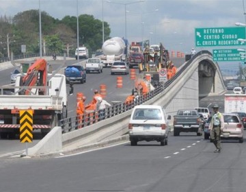 Obras P&uacute;blicas anuncia semana de mantenimientos en 55 estructuras