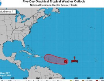 Onamet contin&uacute;a el monitoreo de la onda tropical casi convertida en depresi&oacute;n