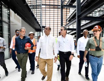 Obras P&uacute;blicas avanza en m&aacute;s de un 85 % la construcci&oacute;n del Palacio de Justicia SDE