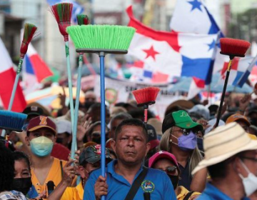 Se reactivan protestas en Panam&aacute; por alto costo de vida