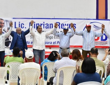Partido Dem&oacute;crata Dominicano juramenta su directiva en Santo Domingo Este
