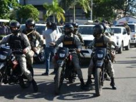 Amplio contingente policial y militar es enviado al Cibao previo a paro de este lunes