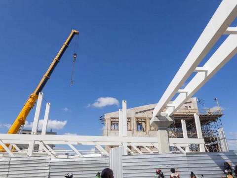 Nuevo puente peatonal del kil&oacute;metro 9 transformar&aacute; la entrada a Santo Domingo