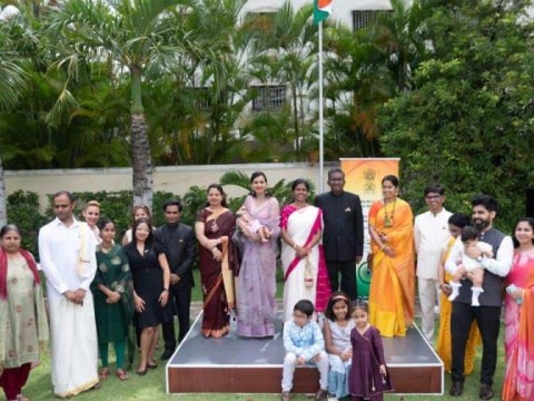 Embajada de la India en RD celebr&oacute; los 77 a&ntilde;os de su independencia nacional