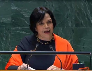Minou Tav&aacute;rez Mirabal habla en la ONU sobre la violencia contra la mujer en Rep&uacute;blica Dominicana