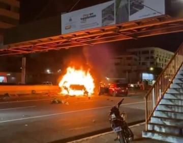 Un piloto de Sky High y su pareja, las v&iacute;ctimas fatales de accidente de tr&aacute;nsito frente al Ol&iacute;mpico