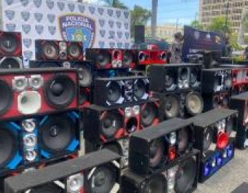 Polic&iacute;a Nacional incauta 118 equipos de sonido en el Distrito Nacional