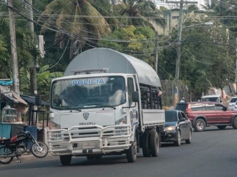 Ausencia de agentes de la Polic&iacute;a Nacional en Santo Domingo Este
