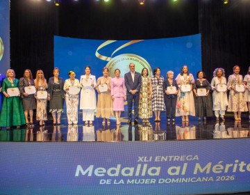 Presidente Abinader reconoce y distingue a 22 dominicanas con la Medalla al M&eacute;rito de la Mujer por su liderazgo, trayectoria y aportes al desarrollo del pa&iacute;s