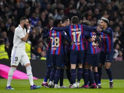 Barcelona gana en casa del Madrid en Copa del Rey