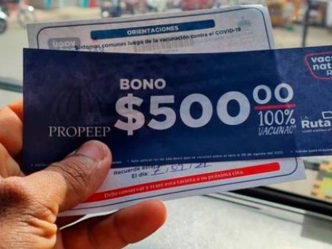  Espaillat: Entregan bono de RD$500 a quienes se apliquen segunda dosis contra el coronavirus 