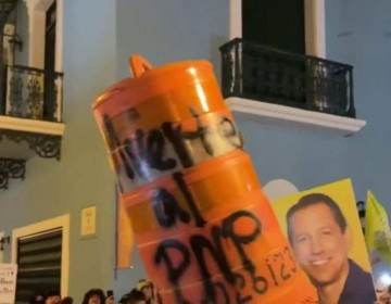 Puertorrique&ntilde;os protestan por falta de transparencia en los resultados de las elecciones