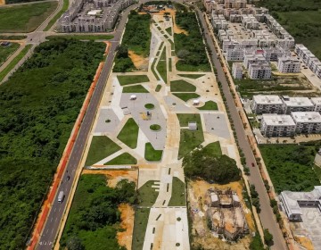 Gobierno inaugura la Plaza Constituci&oacute;n en la Ciudad Juan Bosch con inversi&oacute;n de RD 222.2 millones