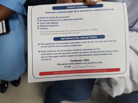 &iquest;Qui&eacute;nes no pueden vacunarse y cuales son los efectos inmediatos de la vaacuna contra el COVID-19 ?