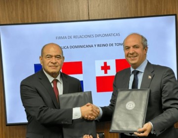 Rep&uacute;blica Dominicana establece relaciones diplom&aacute;ticas con el Reino de Tonga