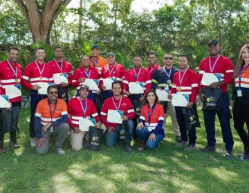 Reconocen brigada de rescate de Barrick Pueblo Viejo por su valent&iacute;a y solidaridad en caso Jet Set