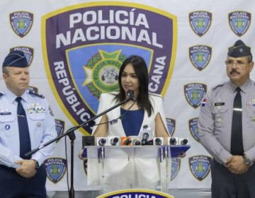 Faride Raful asegura que la modernizaci&oacute;n de la Polic&iacute;a Nacional sigue a&uacute;n sin la reforma fiscal