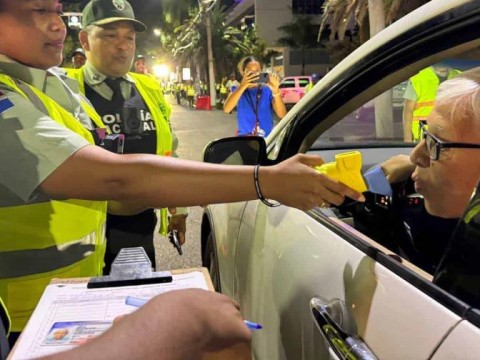 Reportan 208 positivos en pruebas de alcoholimetr&iacute;a