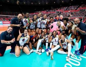 Rep&uacute;blica Dominicana le gana a serbia en la Copa del Mundo 2019