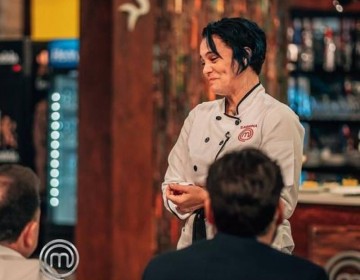Sabrina G&oacute;mez ganadora del primer Masterchef Celebrity RD.