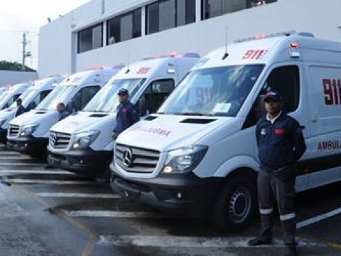 Salud Pública recibe 20 ambulancias más para el Sistema 9-1-1