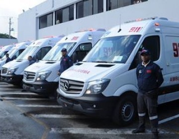 Salud Pública recibe 20 ambulancias más para el Sistema 9-1-1