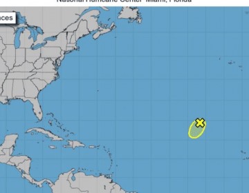 Se forma zona de baja presi&oacute;n en el Atl&aacute;ntico fuera de temporada de huracanes