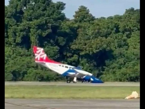 Aerol&iacute;nea Reef Jet explica accidente de aeronave en aeropuerto de El Hig&uuml;ero