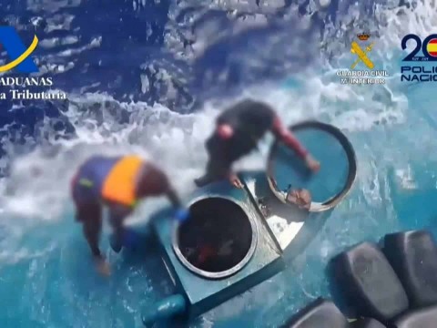 Narcotraficantes colombianos hunden submarino y su carga frente a costa de Espa&ntilde;a