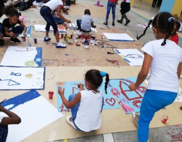 M&aacute;s de 250 ni&ntilde;os y ni&ntilde;as participaron en los talleres de arte que realiz&oacute; FUNANART