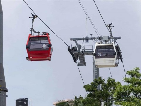 Suspenden temporalmente servicio del Telef&eacute;rico de Santo Domingo por condiciones clim&aacute;ticas
