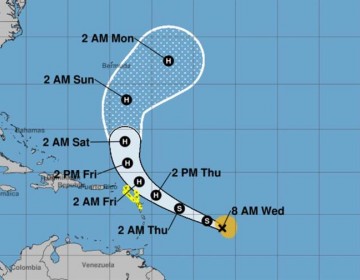 La tormenta tropical Jerry se fortalece en el Atl&aacute;ntico: por ahora no representa peligro para RD